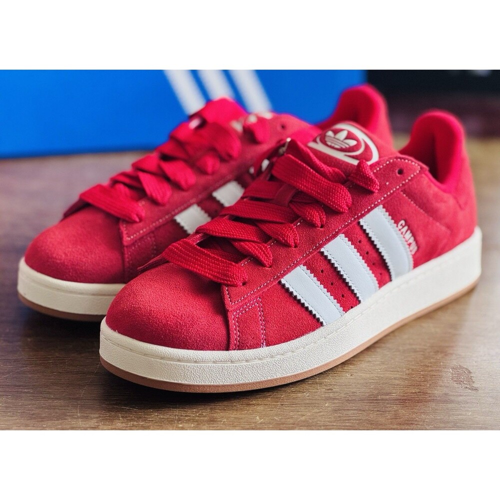 Men’s Size 11.5 adidas Campus 00s Better Scarlet Cloud White H03474 NIB